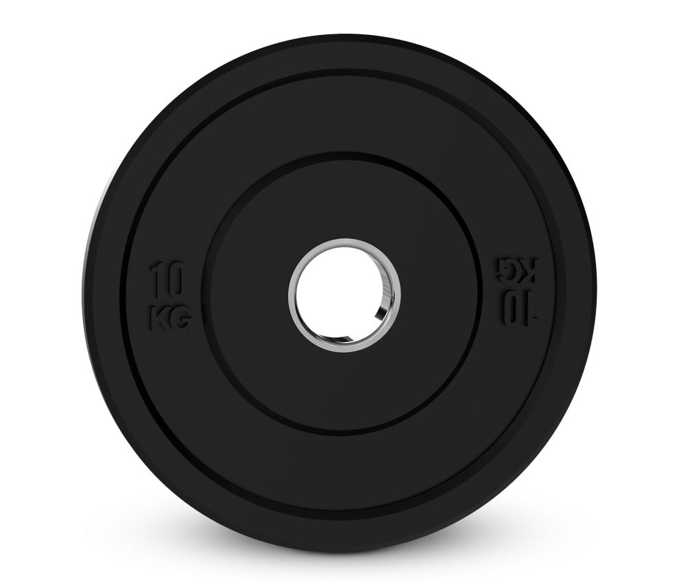 8151 - AFW Disco de goma bumper negro 10 kg